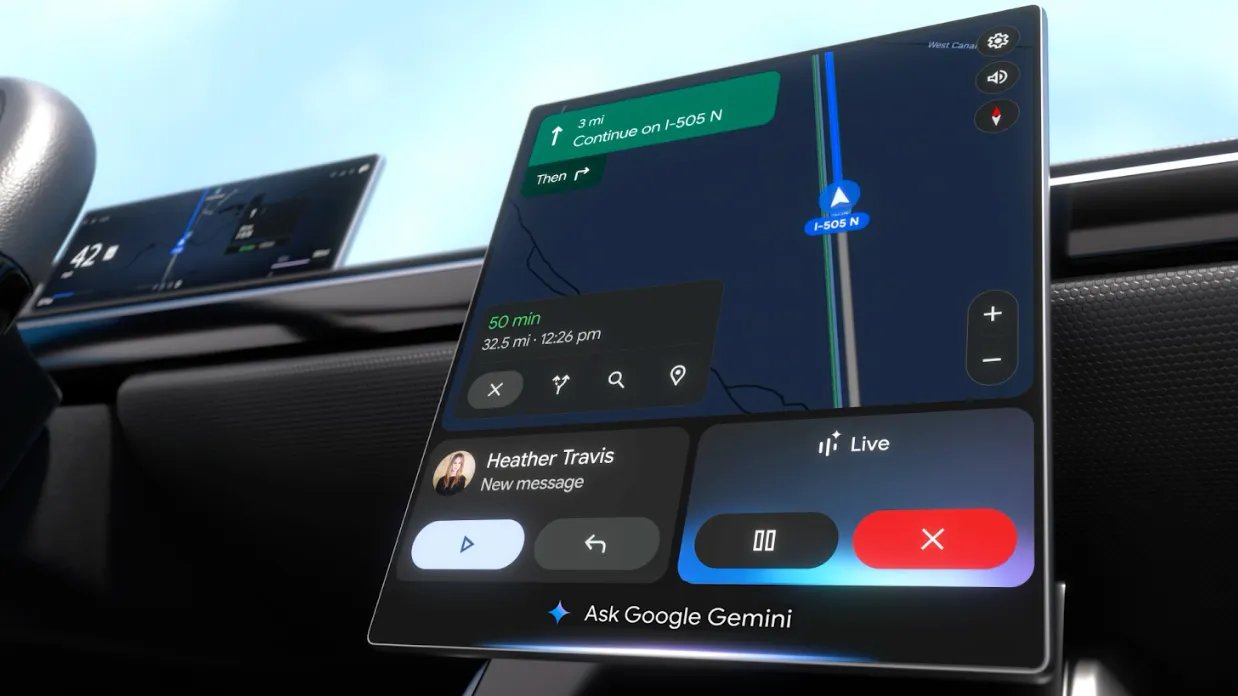 Érkezik a Gemini az Android Auto-ba is
